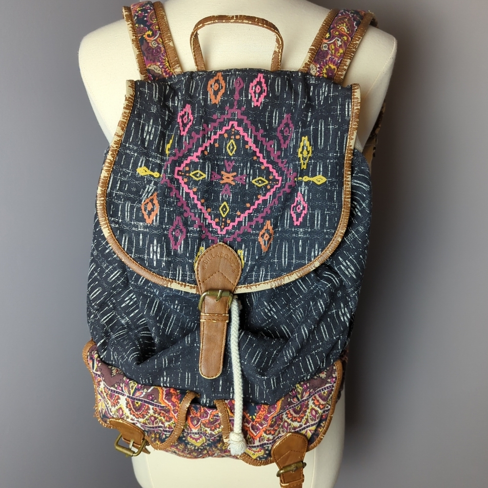 Billabong drawstring backpack